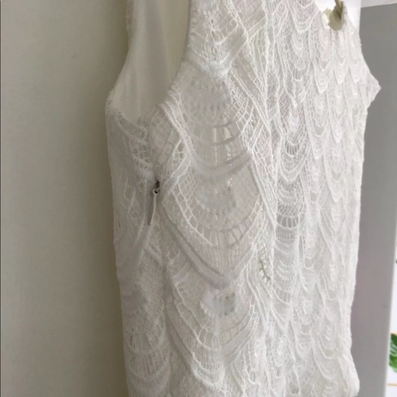 Francesca’s White Lace Dress - Picture 4 of 8